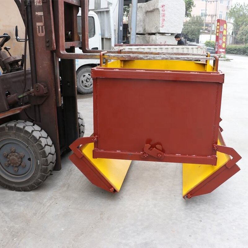 Stone Waste Container Factory - Red Customized Dumpster