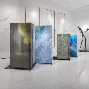 Tile Display Rack Factory - Simple Metal Stand