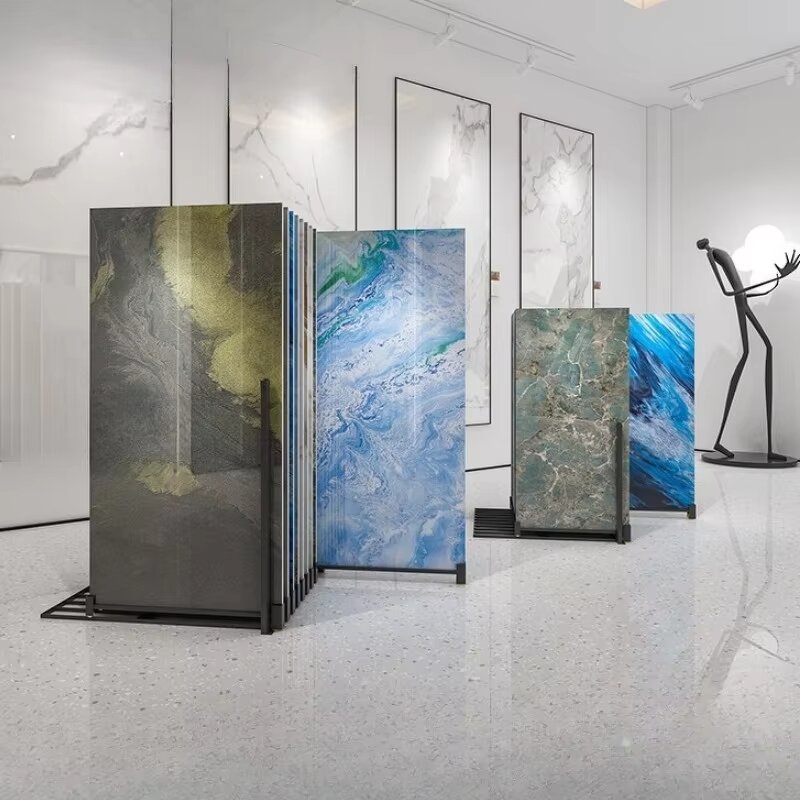 Tile Display Rack Factory - Simple Metal Stand