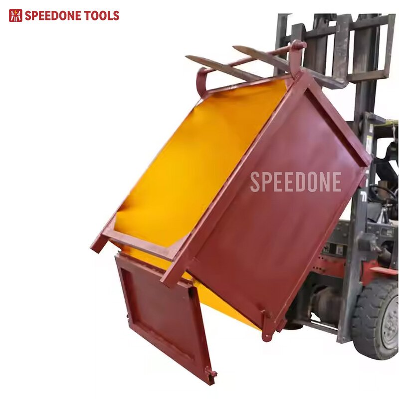 Steel Dumpster Bin Factory - Open Side Access Bin