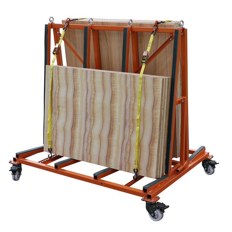 A-Frame Trolley Factory - Glass Slab Transport Cart
