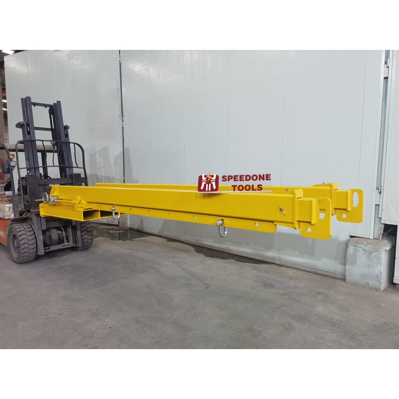 Forklift Boom Factory - Double Steel Telescoping Jib