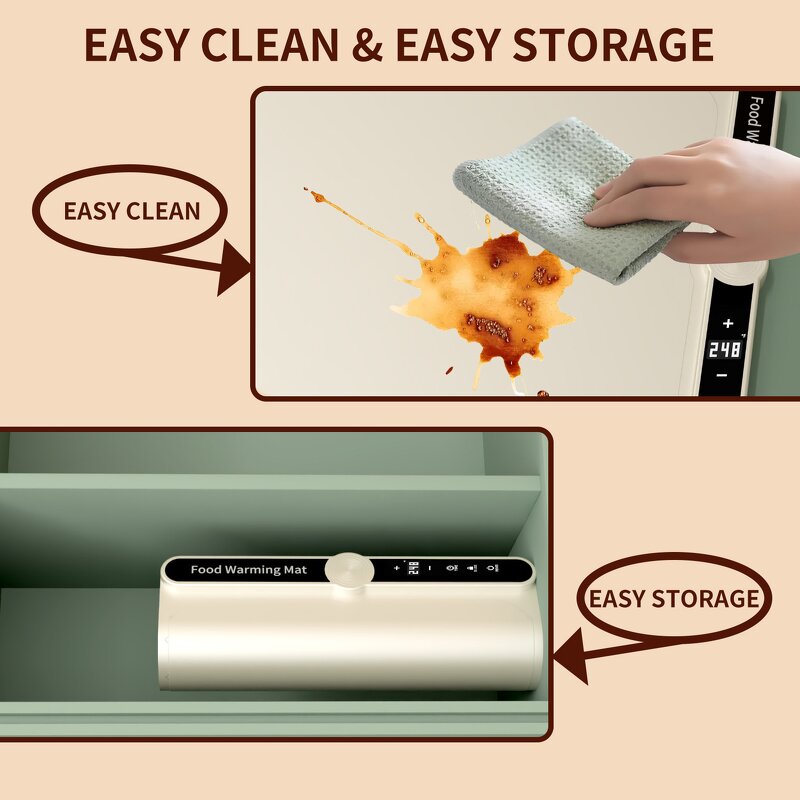 Electric Warm Tray Manufacturer - Adjustable Temperature Silicone Food Mat