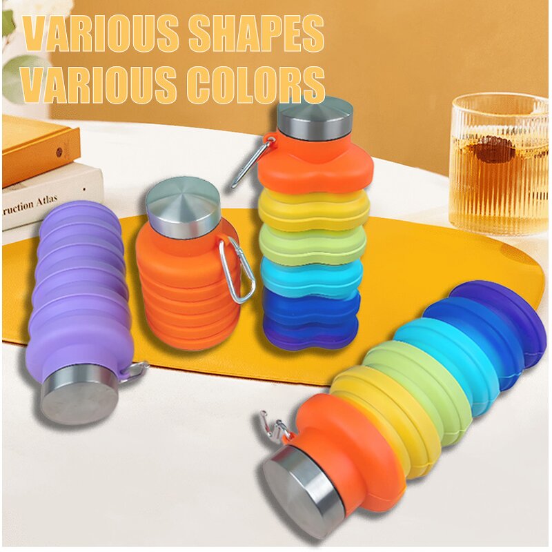 Collapsible Cup Manufacturer - BPA Free Food Grade Portable Travel Bottle