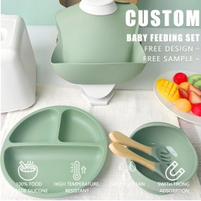 Baby Feeding Set Manufacturer - Silicone Newborn Gift Set Supplier