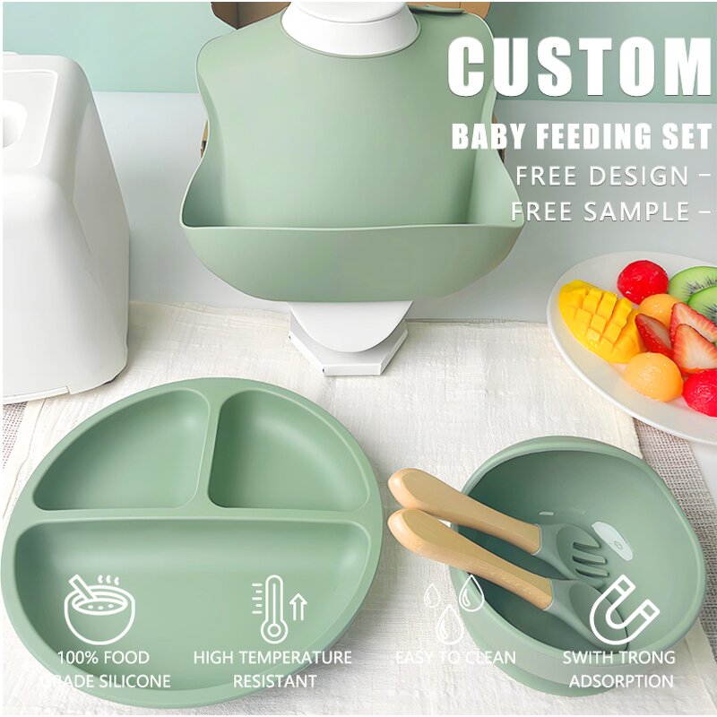 Baby Feeding Set Manufacturer - Silicone Newborn Gift Set Supplier