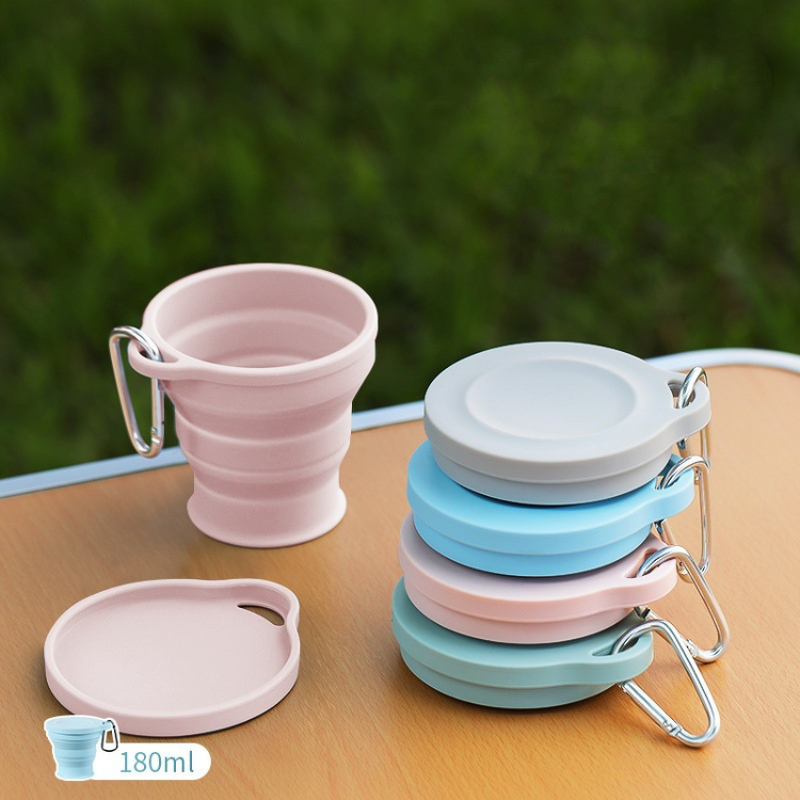 Collapsible Water Cup Manufacturer - Custom Portable Outdoor Silicone Drinkware