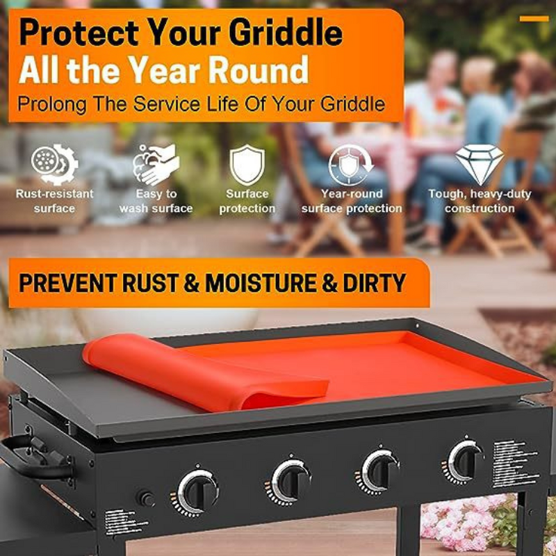 Griddle Mat Manufacturer - Food Grade Silicone BBQ Accessories Protector
