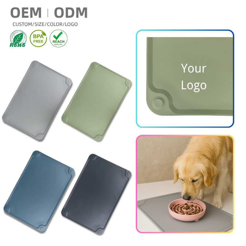 Silicone Pet Mat Manufacturer - Custom Washable Reusable Waterproof Indoor Mat
