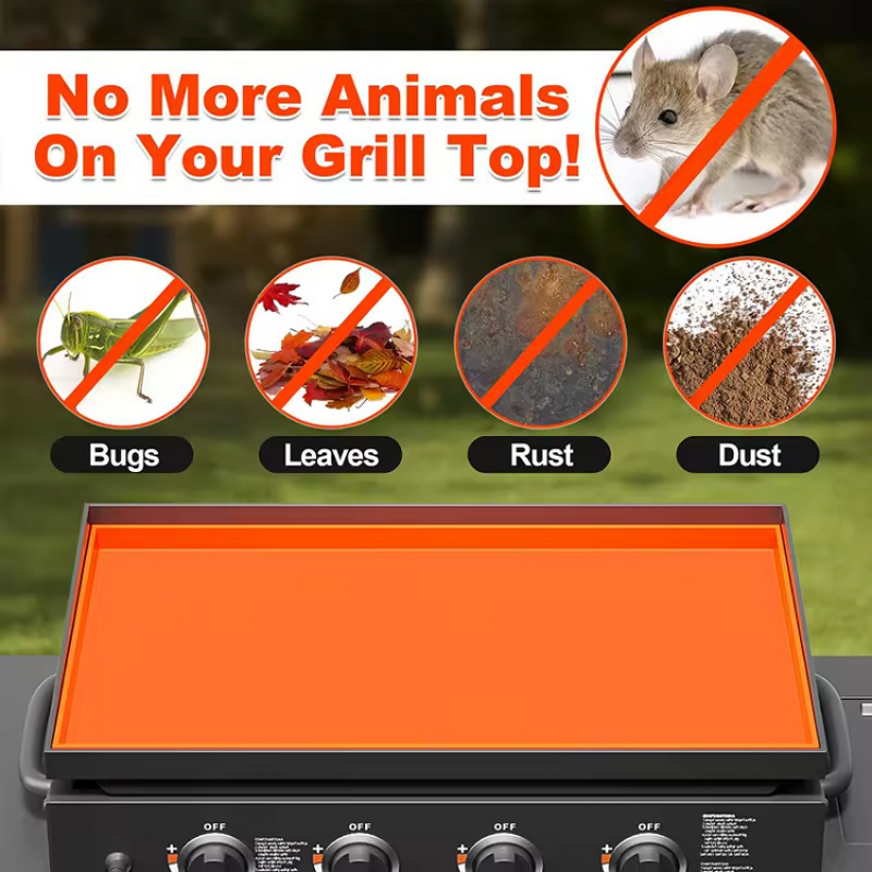 BBQ Grill Mat Manufacturer - Silicone Protective Cover for Griddle