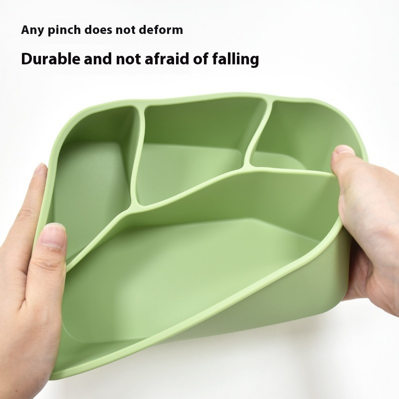 Silicone Bento Box Manufacturer - 4 Compartments Leakproof Lunch Container