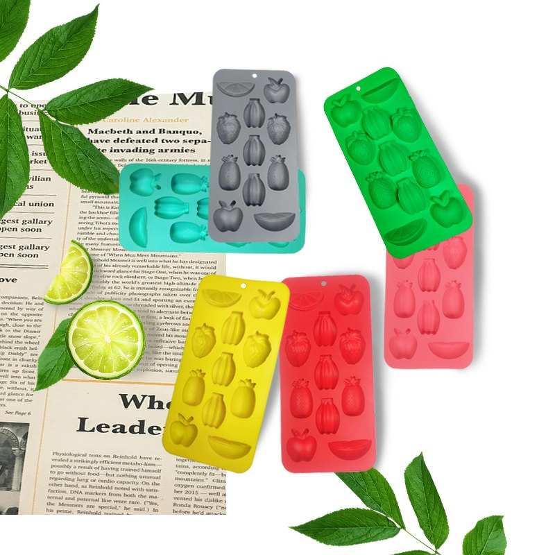 Silicone Ice Tray Manufacturer - Food Grade Fruit Shaped Mold for Face