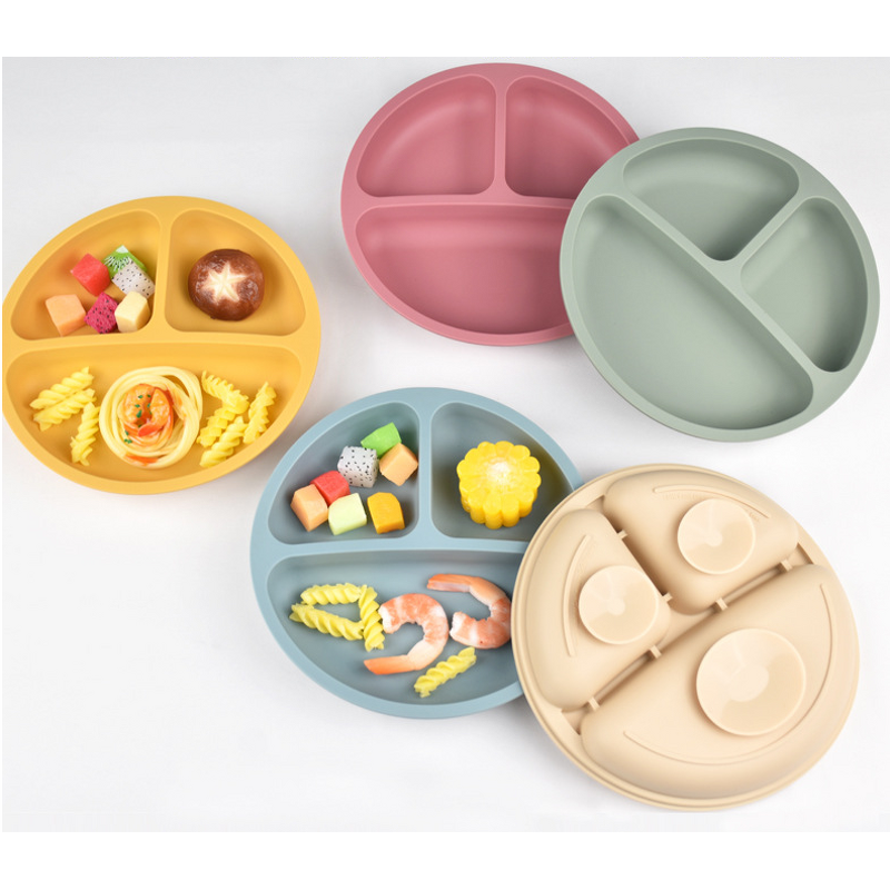 Silicone Divided Plate Manufacturer - BPA Free Non-toxic Toddler Feeding Dish