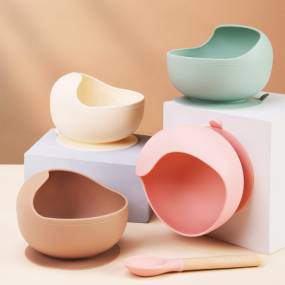 Silicone Snack Bowl Manufacturer - Wholesale Strong Sucker Waterproof Tableware
