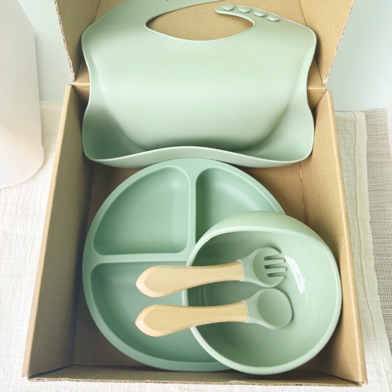 Baby Feeding Set Manufacturer - Silicone Newborn Gift Set Supplier