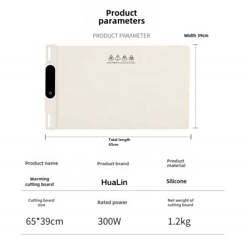 Electric Warming Tray Manufacturer - Rollable Portable Silicone Food Warmer