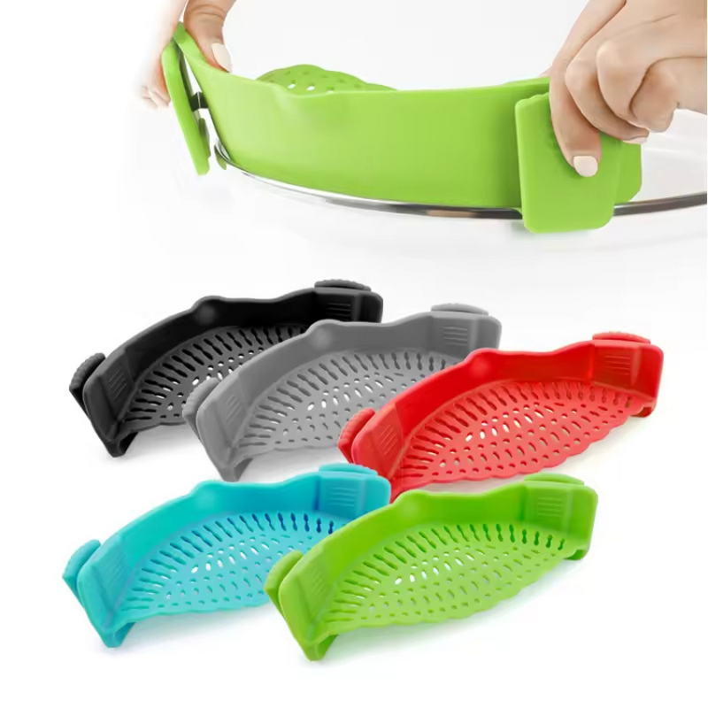Silicone Colander Manufacturer - Kitchen Draining Basket Vegetable Strainer
