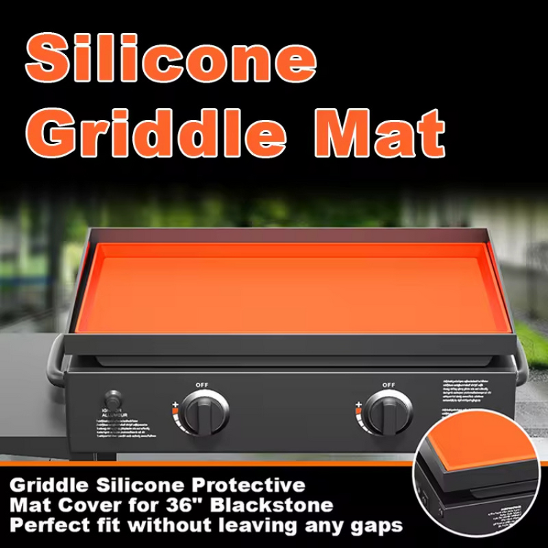 BBQ Grill Mat Manufacturer - Silicone Protective Cover for Griddle