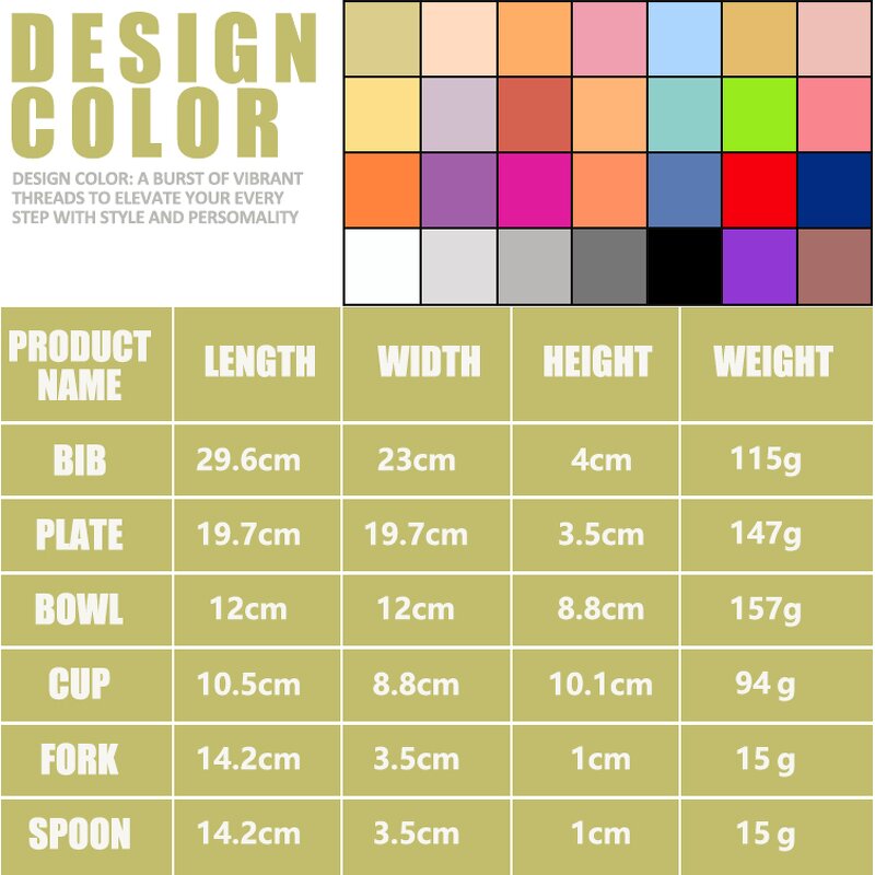 Baby Feeding Set Manufacturer - Custom BPA Free Silicone Dining Set