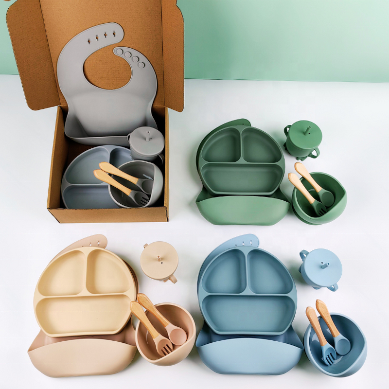 Baby Feeding Set Manufacturer - Custom BPA Free Silicone Dining Set