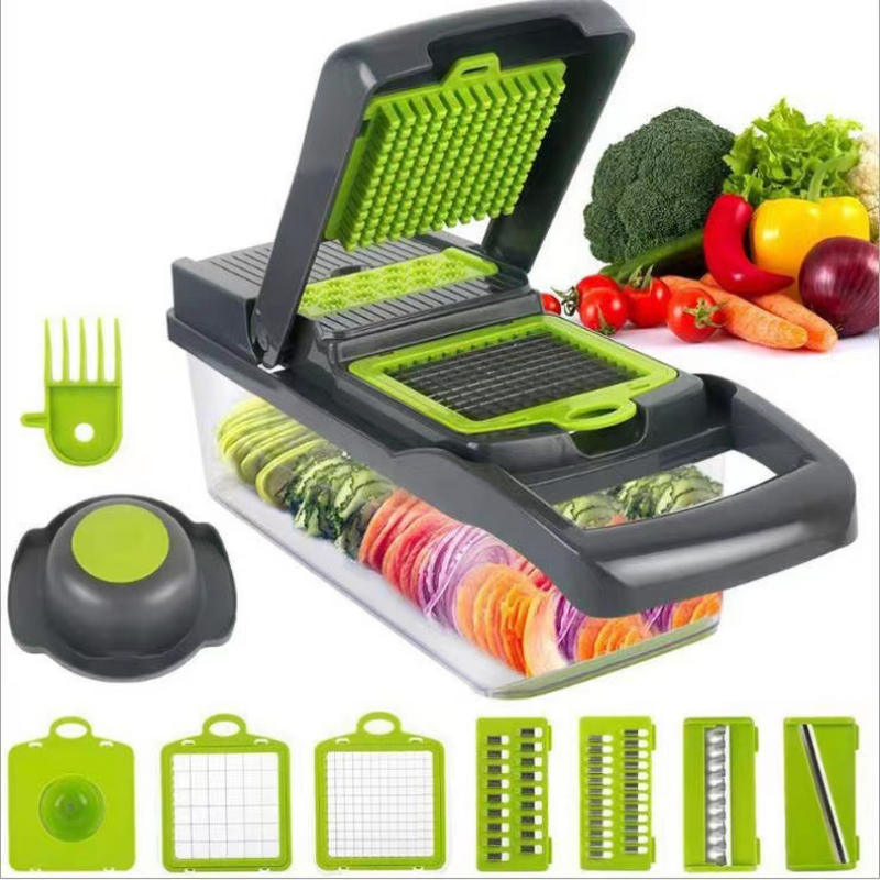 Vegetable Cutter Manufacturer - 16 in 1 Manual Mandoline Dicer Chopper