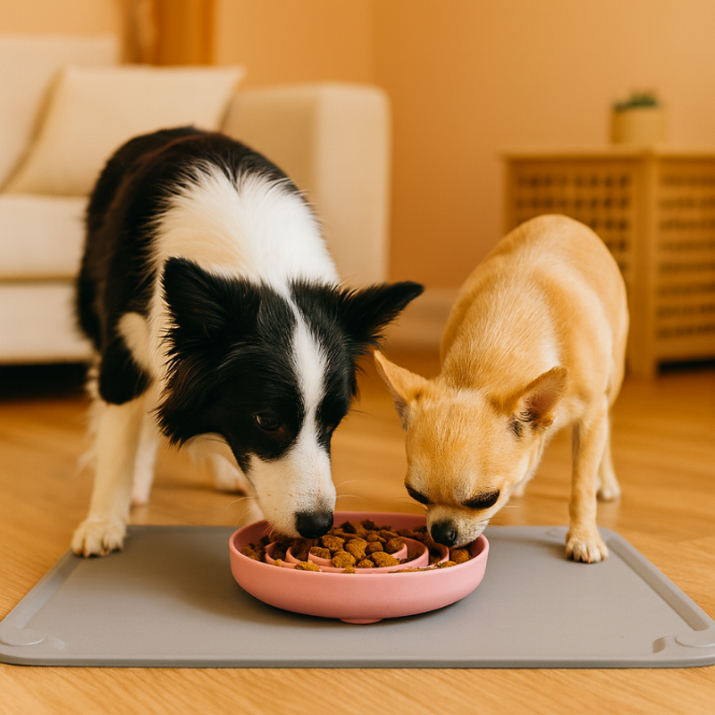 Silicone Pet Feeder Mat Manufacturer - Custom Waterproof Non-Slip Floor Protector