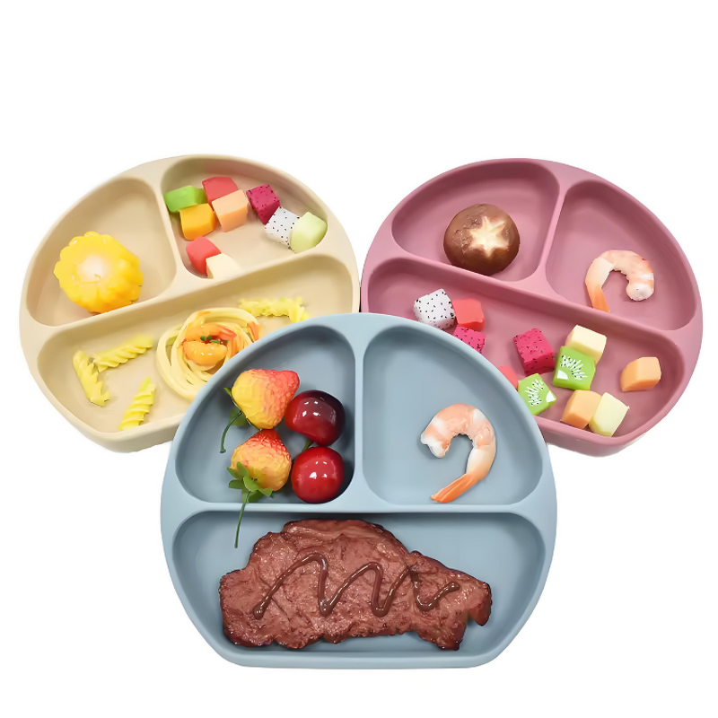 Baby Suction Plate Manufacturer - Private Label BPA Free Feeding Set