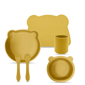 Baby Feeding Set Manufacturer - Wholesale Silicone Divider Spoon Suction Bowl