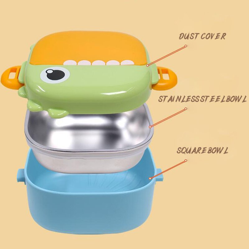 Baby Lunch Box Manufacturer - Stainless Steel Bento Container Bowl Set