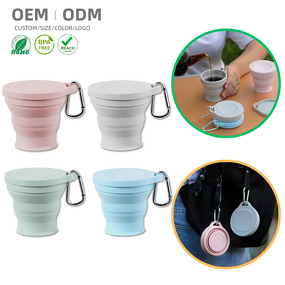 Collapsible Water Cup Manufacturer - Custom Portable Outdoor Silicone Drinkware