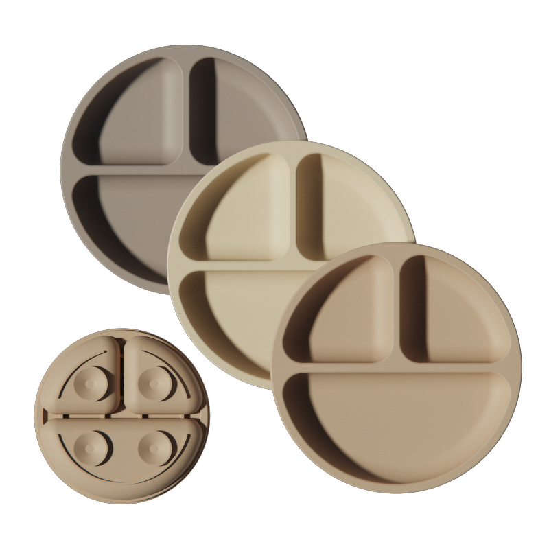 Silicone Divided Plate Manufacturer - BPA Free Non-toxic Toddler Feeding Dish