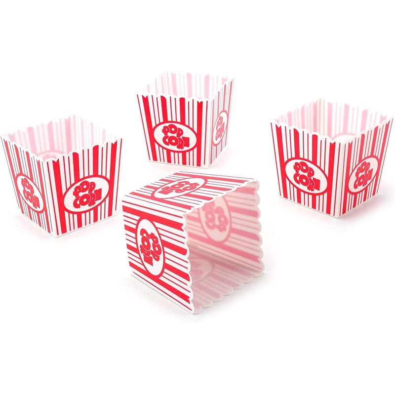 Microwavable Popcorn Bucket Factory - 85 oz Large with Lid Custom Logo Color Sealing