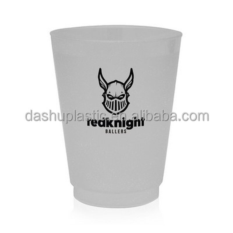 PP Reusable Plastic Cup Manufacturer - 18oz Frosted Custom Logo & Color Lid