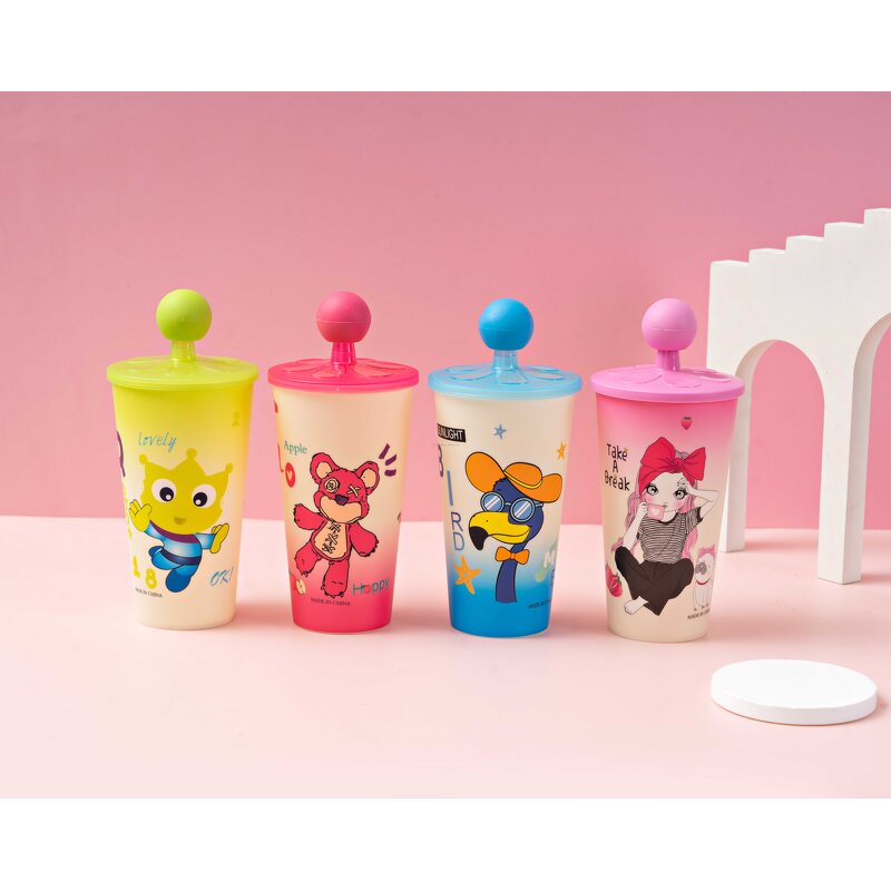 PP Sippy Cup with Straw Manufacturer - BPA-Free Cartoon for Kids Toddlers