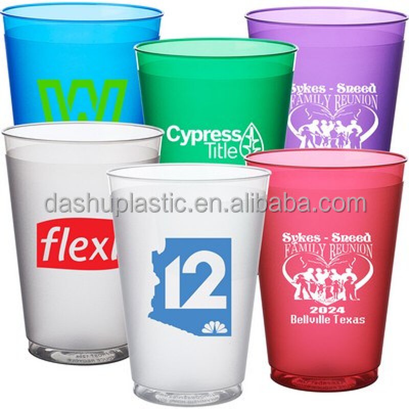 PP Disposable Frosted Cup Factory - 9oz Custom Logo for Restaurants & Beverages
