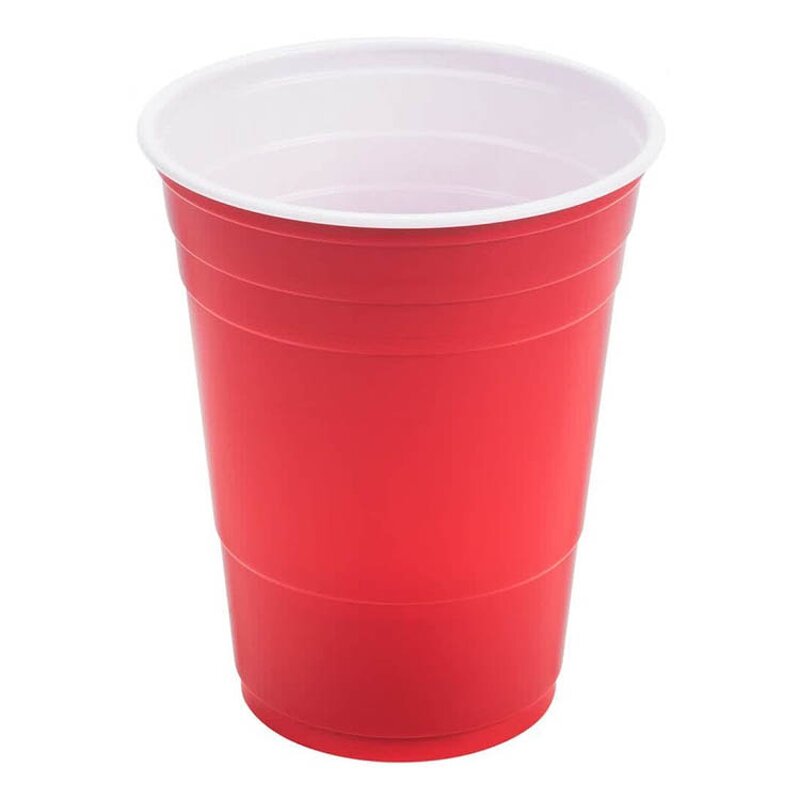 Disposable Plastic Stadium Cups Factory - OEM Design Custom Color Logo 8-40oz