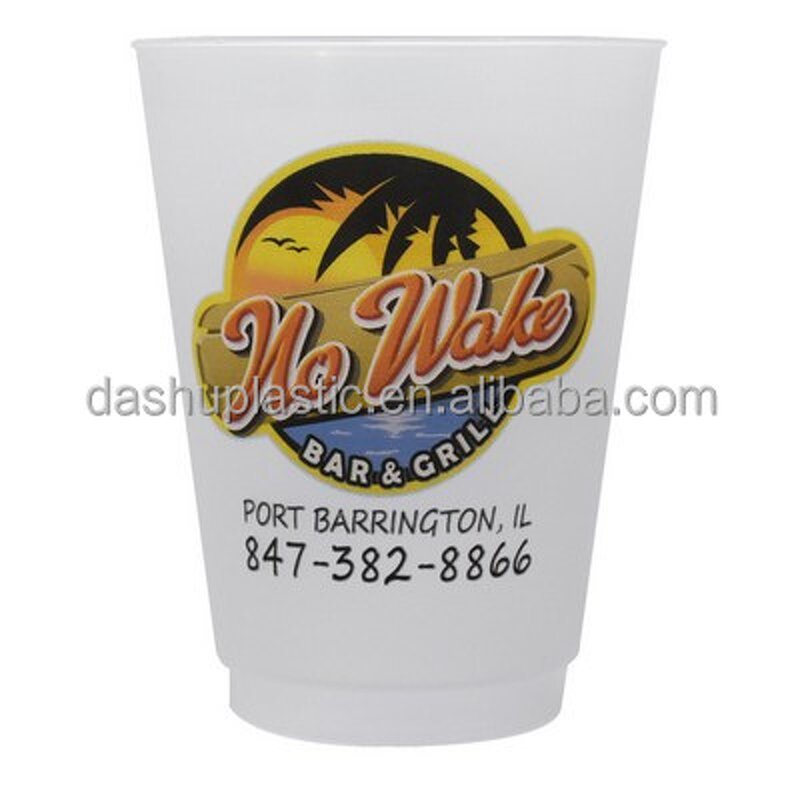 PP Stadium Cups Manufacturer - 22oz Frosted Custom Logo for Outdoor & Events