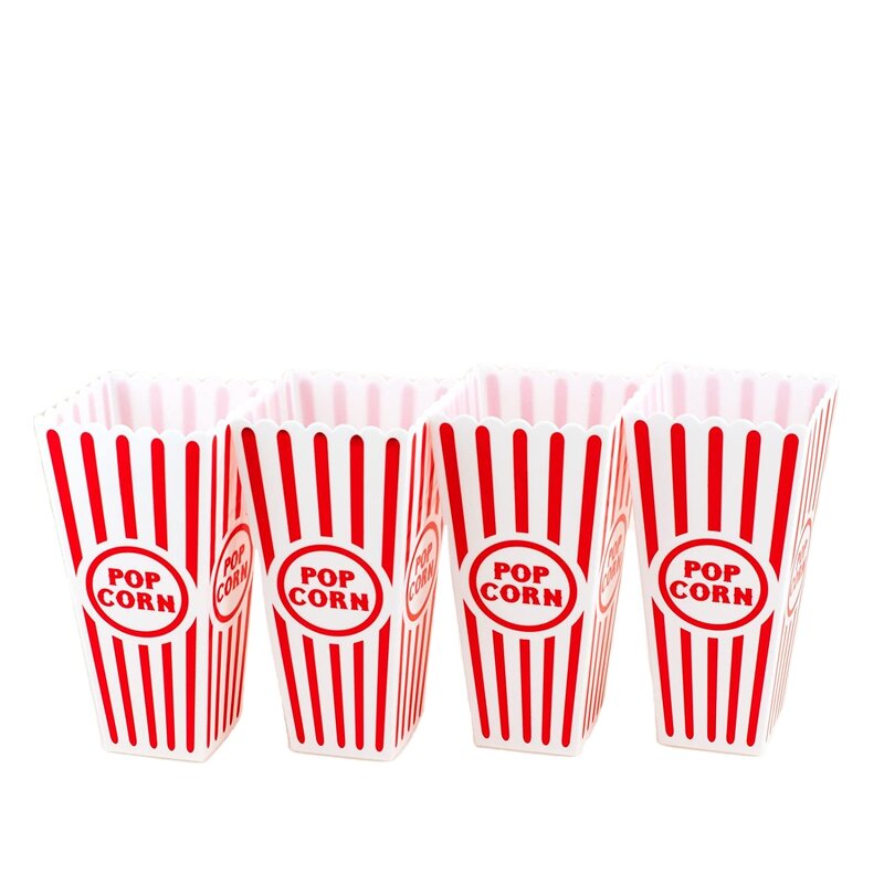 Microwavable Popcorn Cup Factory - Plastic Movie Theater Bucket for Party Food