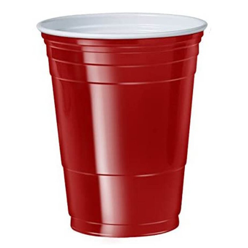 Disposable Plastic Stadium Cups Factory - OEM Design Custom Color Logo 8-40oz