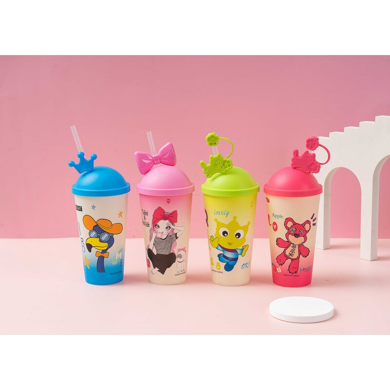PP Straw Cup for Kids Manufacturer - BPA-Free Sippy Cup with Straw for Camping