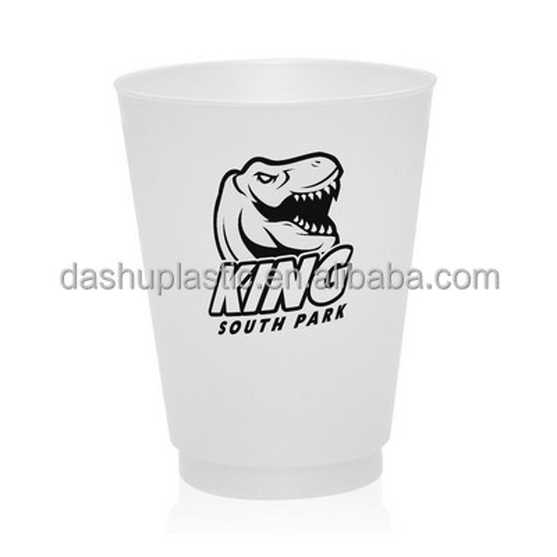 PP Reusable Frosted Cups Supplier - 16oz Bulk Custom Logo for Outdoor & Events