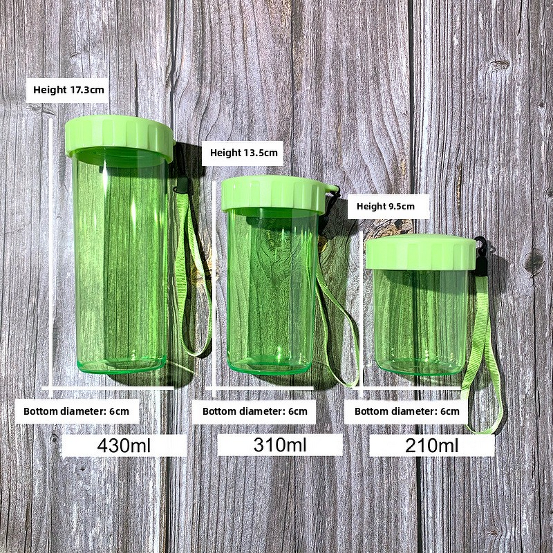 Portable Plastic Water Cup Supplier - Leak-Proof Cute Simple for Girls Back-to-School