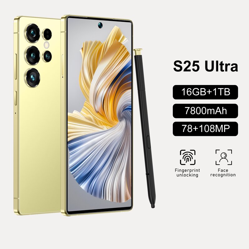 S25 Ultra Smartphone Manufacturer - 16GB+1TB 7.3in Unlocked Dual Card Bulk