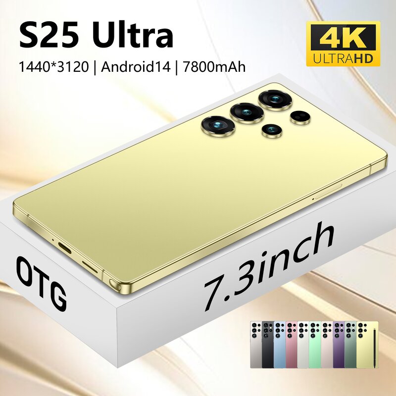 S25 Ultra 5G Smartphone Manufacturer - 16GB 1TB 7.3in HD Used Mobile Bulk
