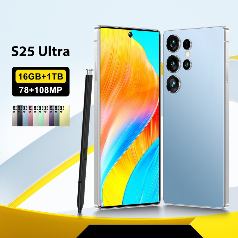 S25 Ultra Smartphone Manufacturer - 7.3in 16GB+1TB Android Unlocked 5G OEM