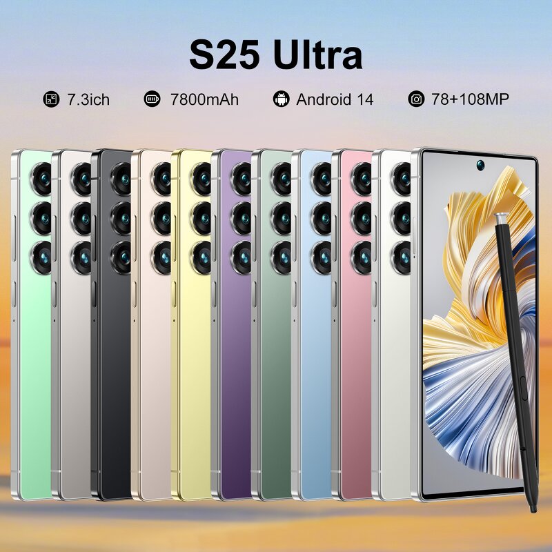 S25 Ultra Smartphone Factory - 16GB+1TB 5G 7.3in 108MP Dual SIM OEM