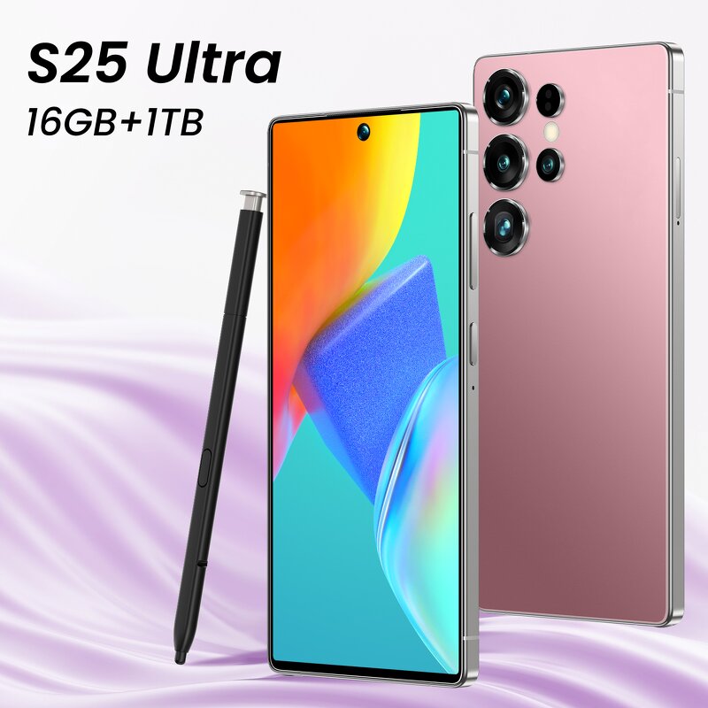 S25 Ultra Smartphone Manufacturer - 7.3in 16GB+1TB Android Unlocked 5G OEM