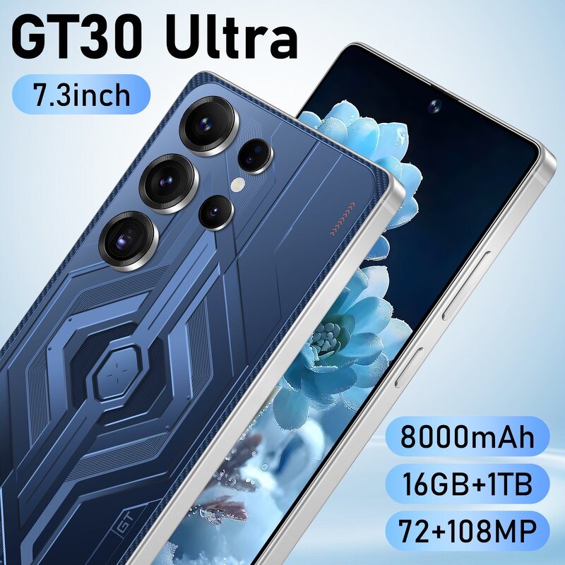 GT30 Ultra 5G Smartphone Factory - 16GB+1TB Unlocked Android 100W OEM