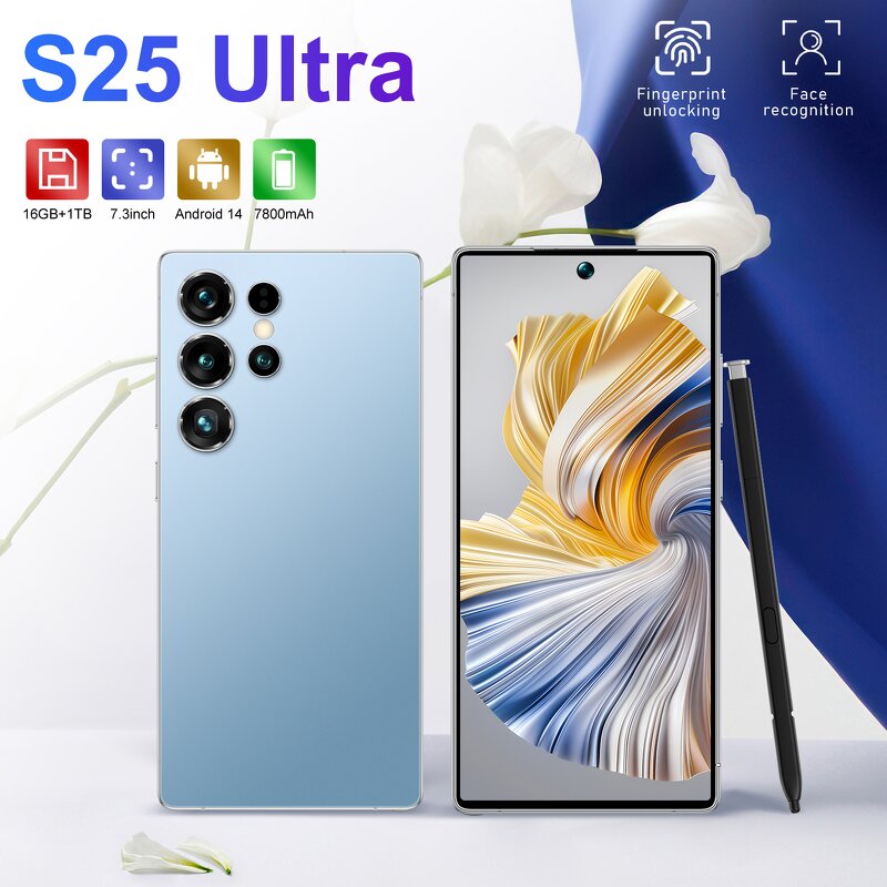 S25 Ultra 5G Smartphone Manufacturer - 16GB 1TB 7.3in HD Used Mobile Bulk