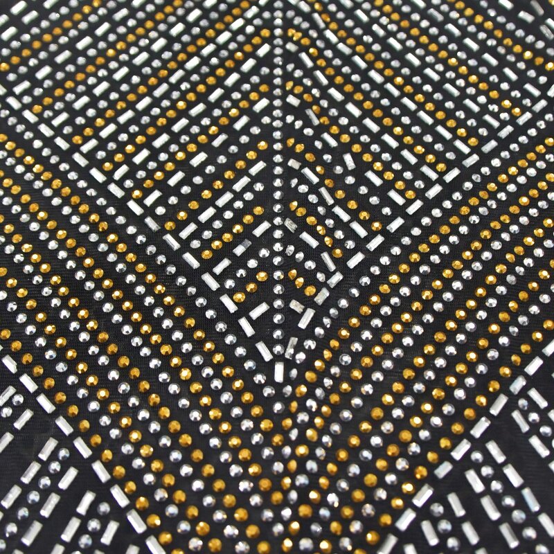 Party Dress Manufacturer - Custom Halter Mesh See Through Rhinestone Maxi Dress